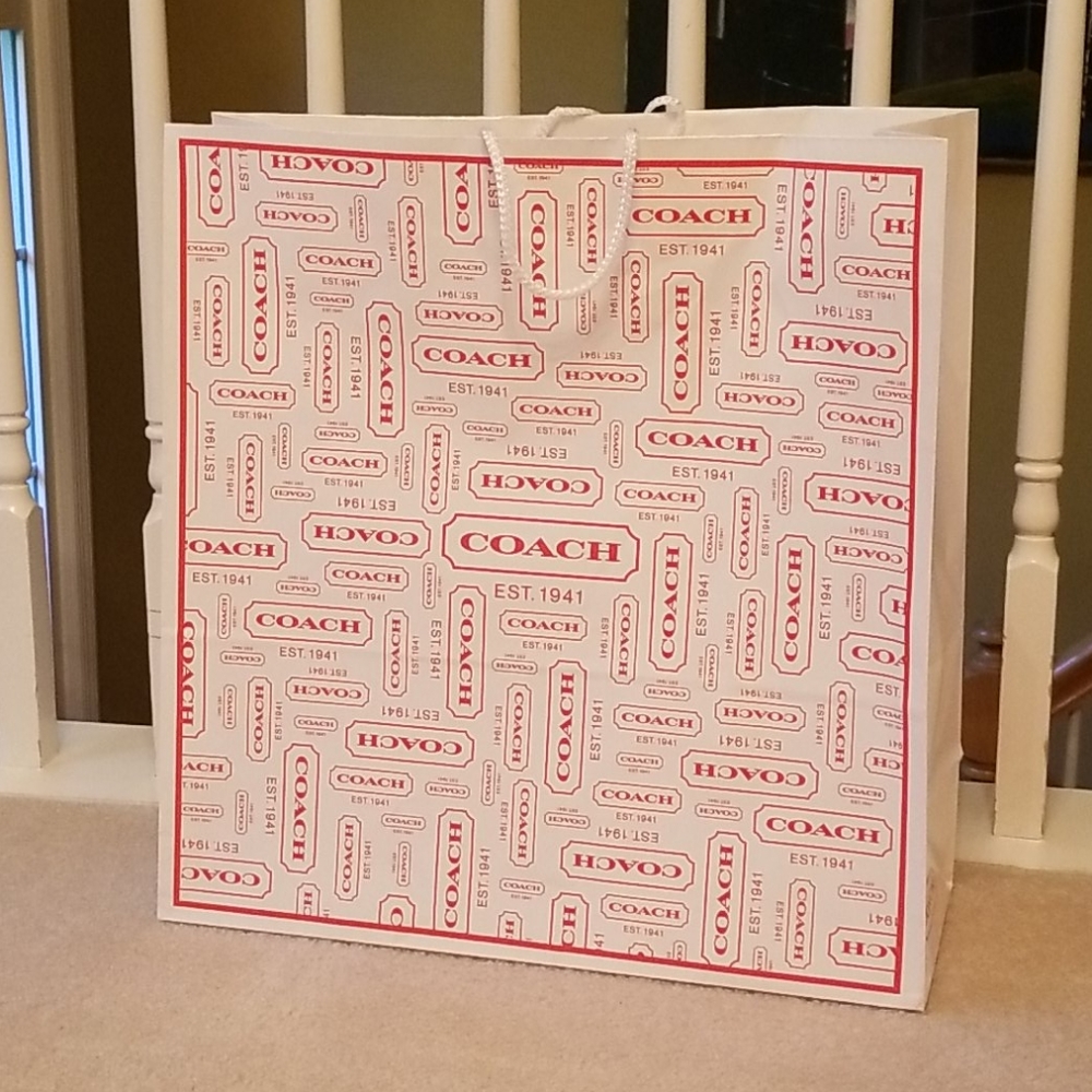 Coach gift bag